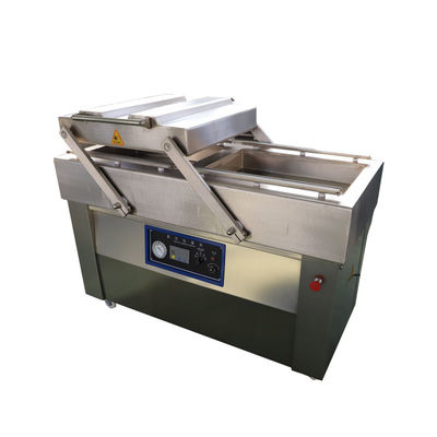 2kW ডাবল চেম্বার ভ্যাকুয়াম প্যাকেজিং মেশিন 220V 380V