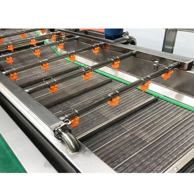 টমেটো সালাদের জন্য শিল্প স্বয়ংক্রিয় সবজি এবং ফল ধোয়ার ক্লিনিং মেশিন